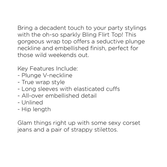 ✨Bling and Sparkle City Chic Ruby Blouse - Picture 14 of 15